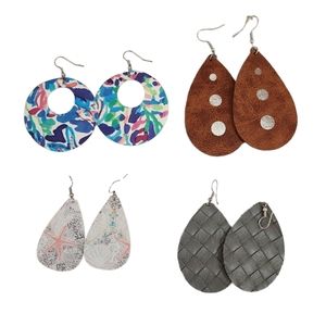Leather Earrings Bundle